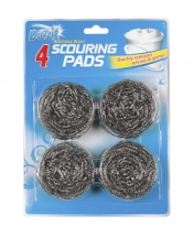 Duzzit 4pc Stainless Steel Scourers